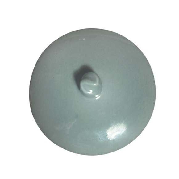 Vtg Red Wing Pottery USA Village Green & Brown Teapot 54oz - Picture 9 of 9